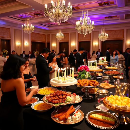 ¿Cuál es el menú apropiado para una fiesta de XV años en un salón en México?