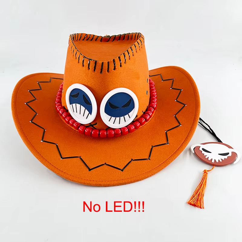 Sombrero Vaquero Luminoso Led