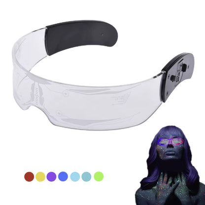 Gafas LED Luminosas de 7 Colores y 4 Modos