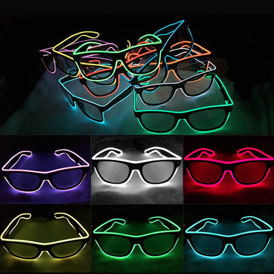 Gafas LED Parpadeantes con Iluminación