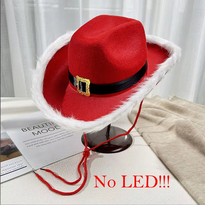 Sombrero Vaquero Luminoso Led